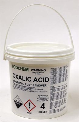 Oxalic Acid: De Magische Component Voor Schone Metalen En Krachtige Schoonmaakmiddelen!